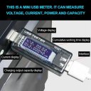 USB Volt Current Voltage Doctor Charger Capacity Power Bank Tester Meter
