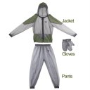 OUTAD Outdoor Lightweight Anti-Mosquito Suit Portable High Density Net Yarn