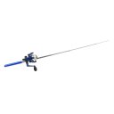 Mini Ice Fishing Pen Rod-shaped Fishing Tackle Kit Wheel Reel Fishing Line