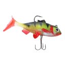 1pc Colourful 8cm Soft Bait Lead Head Fish Lures Fishing Tackle Hook New