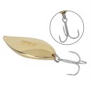 Spoon Lure 10g 15g 20g 25g Alloy Fishing Lures Bait with Treble Hook