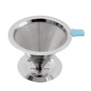 Reusable Coffee Filter Holder Sets Stainless Steel Brew Drip Coffee Strainer