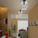 Crystal Droplets Silver Chrome Ceiling Pendant Light Chandelier Fitting Lamp
