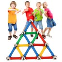28 Pcs/Set Three Dimensional Manual Magnetic Blocks Educational Kids Toys