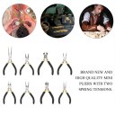 Jewellery Making Beading Mini Pliers Tools Kit Set Round Flat Long Nose