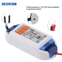 18W/28W/48W/72W/100W Power Supply DC 12v LED Driver Adapter Transformer Switch