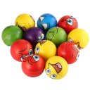 12PCS Facial Expression Stress Relief Sponge Foam Balls Hand Squeeze Toy