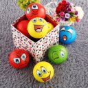 12PCS Facial Expression Stress Relief Sponge Foam Balls Hand Squeeze Toy