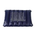 Dark Blue Large Inflatable Camping Pillow Travel Flocking Outdoor Home Office