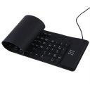 Waterproof Portable Soft Flexible Silicone Keyboard for PC Laptop 109 Keys