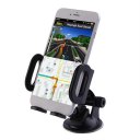 Suction Cup Car Mobile Phone Holder Dashboard Mount Holder For Iphone Black
