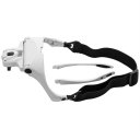 Stylish Portable Head Wearing Eyeglass Mount Bracket Magnifier With LED Light