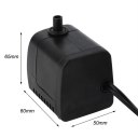 Submersible Water Pump Hydroponic For Fountain Fish Tank Aquarium US EU UK Plug