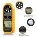 GM816 LCD Digital Anemometer Air Wind Speed Scale Gauge Meter Thermometer