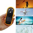 GM816 LCD Digital Anemometer Air Wind Speed Scale Gauge Meter Thermometer