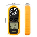 GM816 LCD Digital Anemometer Air Wind Speed Scale Gauge Meter Thermometer