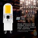 Dimmable&Decorative G9 COB 9W AC200-240V LED Lamp Ultra Bright 360 Beam Angle