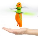 Induction Flying Bird Mini Helicopter USB Bird With Music Sound Funny Toys
