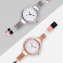 Fashion Rhinestone Decoration Quartz Movement Wrist Watches Watchband Women