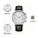 Men Watch Luxury Brand Men Casual Leather Band Strap Sport Watch Round Dial