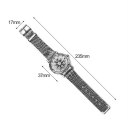 Women Quartz Watch Hollow Out Design Stainless Steel Strap Bracelet Wristwatch
