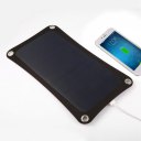 Portable Solar Panel Board Outdoor Compact Solar Power Bank with Buckle&Sucker