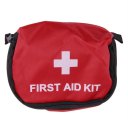 First Aid Kit 0.7L Red Camping Emergency Survival Bag Bandage Drug Waterproof