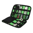 Waterproof USB Cable Digital Data Cable Storage Bag Travel Earphone Organizer