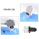 Mobile Phone Clamp Stand Clip Holder for PS4 Game Controller Bracket Black