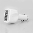 Output 5V 2.1A USB 4 Port Car Cigarette Lighter Socket Charger Power Adapter