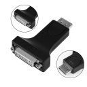 Displayport To DVI 24+5 Video Adapter DP Male To DVI Female Adapter For PC
