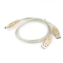 2 in 1 USB 2.0 A male to A 3A Male Y splitter cable