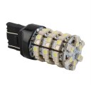 T20 60SMD 1210 7443 Dual-Color Switchback LED Bulb For Turn Signal/Brake/Tail