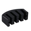 1pc Black High Quality Heavy Rubber Cello Practice Mute Rubber Mute