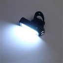 100LM LED USB Rechargeable Head Light Flash Bicycle Bike Tail Safety Lamp