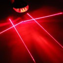 5 LED Laser Cycling Bike Light Rear Lamp Waterproof Laser Tail Warns Flashing