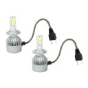 110W 3800LM LED Light Headlight Kit Car High Low Beam Bulb Kit 6000K Fog Lamp