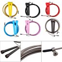 Cable Steel Jump Skipping Jumping Speed Fitness Rope Cross Fit MMA Boxing