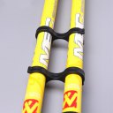 Outdoor Hiking Alpenstock Walking Stick Cane Two Poles Rod Connector Buckle