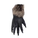 Halloween Werewolf Gloves Latex Furry Animal Hand Gloves Halloween Prop