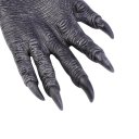 Halloween Werewolf Gloves Latex Furry Animal Hand Gloves Halloween Prop