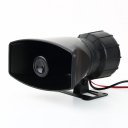 Loud Horn 12V Car Siren Auto Van Truck PA System 60W Max 300dB 5 Sounds tone