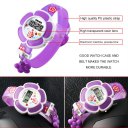 Children Student Watch Flower Pattern Wristwatch Casual Lovely Colorful Kids