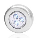 LED Pat Lamp 3 LEDs Touch Lamp Ceiling Wall/Cabinet Light Mini LED Night Light