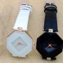 Waterproof Women Wristwatch Elegant Quartz Watch Ultra-Light Lozenge Glass