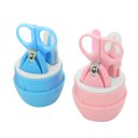 4PCS Baby Nail Scissors Set Nail Clippers Trimmer Newborn Baby Nail Products