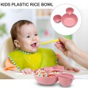 Cartoon Cute Children Kids Plastic Rice Bowl Lovely Tableware Baby Lunch Bowl