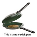Non-stick Flip Pan Ceramic Pancake Maker Cake Porcelain Frying Pan Healthy