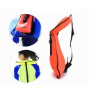Children Kids Life Jacket Snorkeling Gear Swimwear Inflatable Vest Water Sport