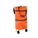 Large Capacity Waterproof Oxford Cloth Foldable Shopping Trolley Wheel Bag